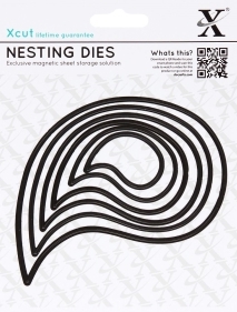 Nesting Dies (6pcs) - Paisley Leaves